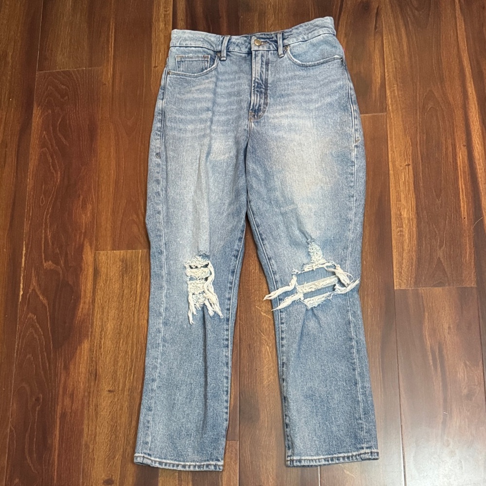 Good American Distressed Jeans Size 4-6